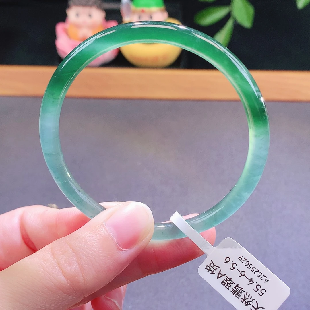 翡翠未镶嵌手镯天然翡翠