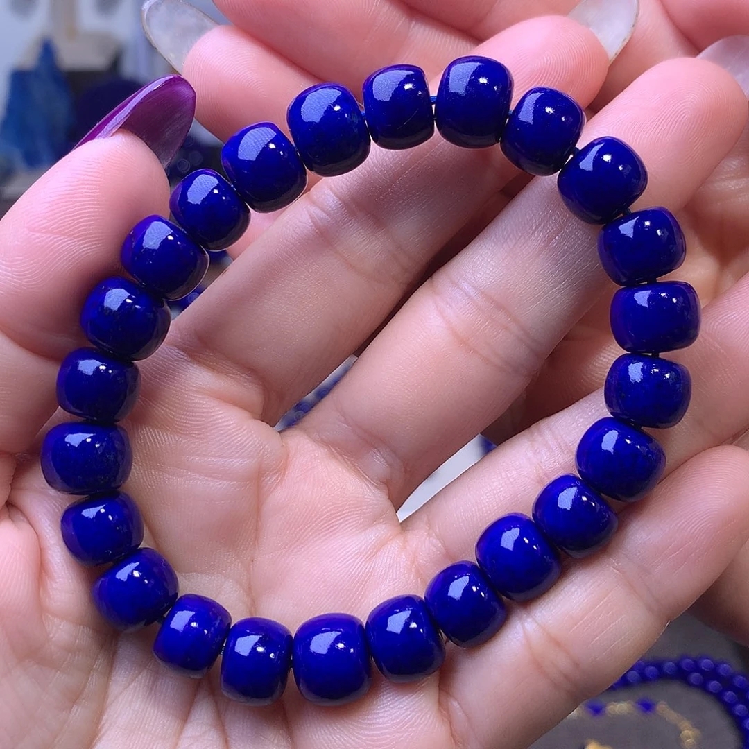 未镶嵌青金石10.3m老型手串黑加仑