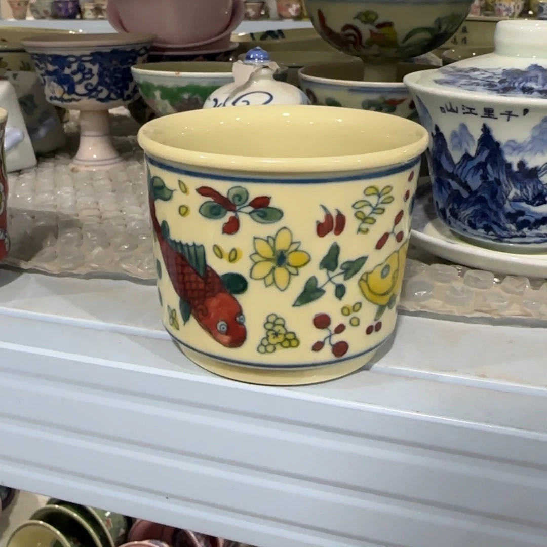 手绘瓷器全部处理