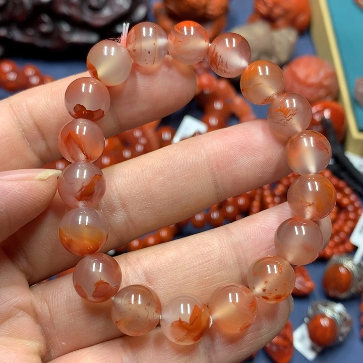 南红玛瑙手串未镶嵌11mm