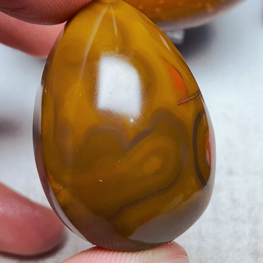 西***海玛瑙/玉髓未镶嵌颈饰