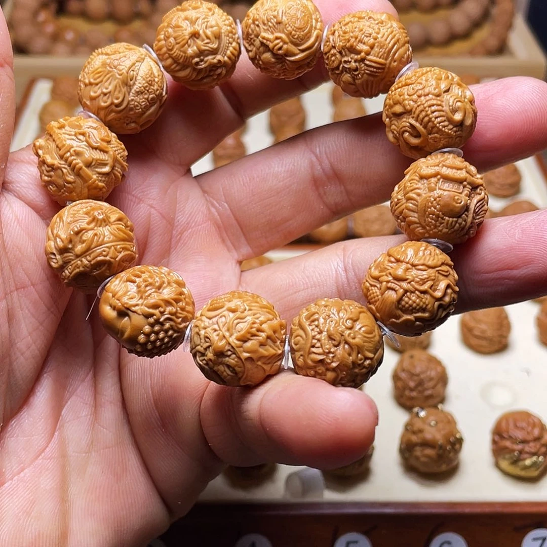 西***北猴头核桃吊坠17左右猴头核桃雕刻