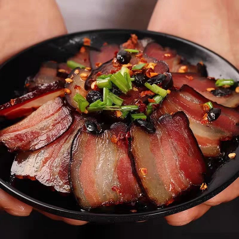 四川五花腊肉正宗柴火果木烟熏腊肉农家土猪四川腊味真空包装