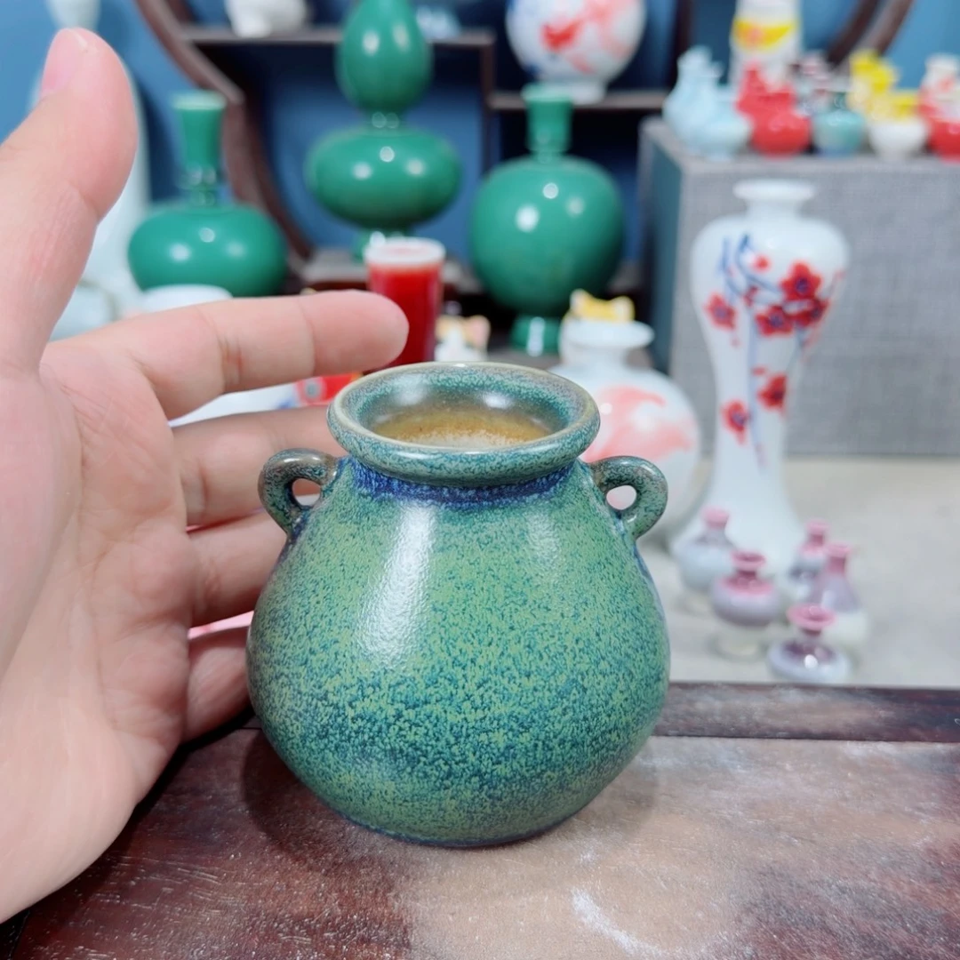 陶瓷手工小花器摆件