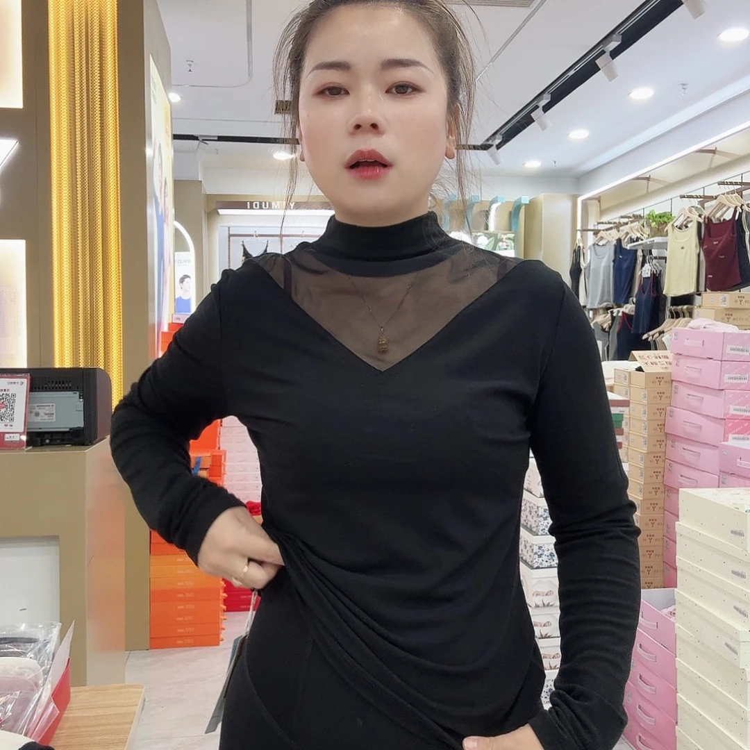 棉2631黑色磨毛打底