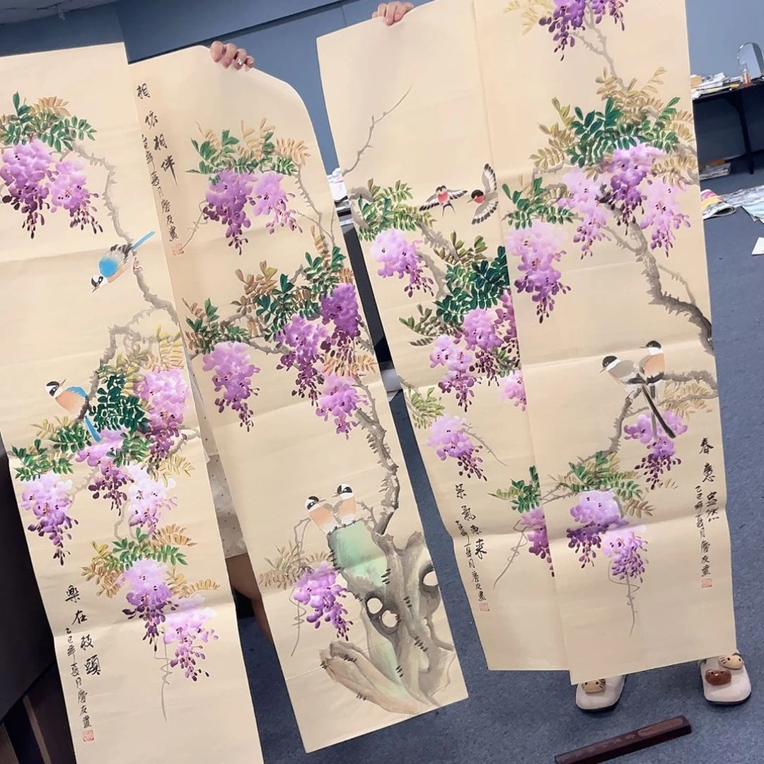 国画国画老师作品