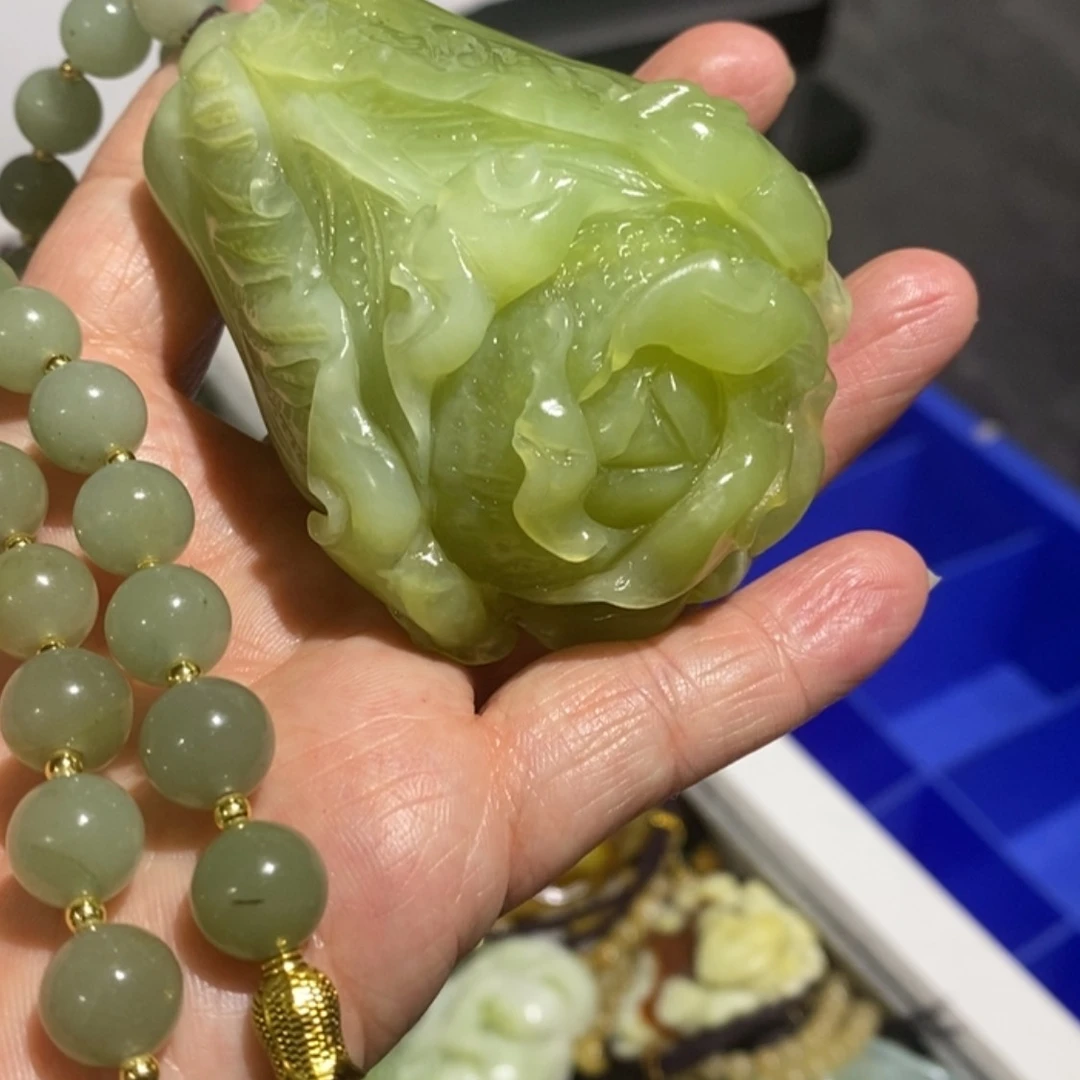 【闪购商品】岫玉毛衣链未镶嵌