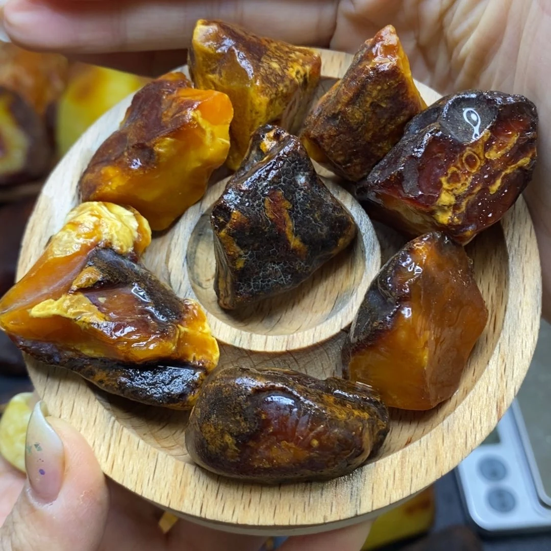 定制琥珀未镶嵌画*胖