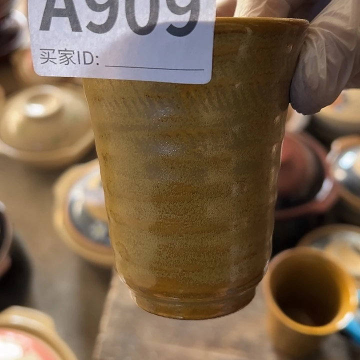 毛****瓷粗瓷主人杯子一支