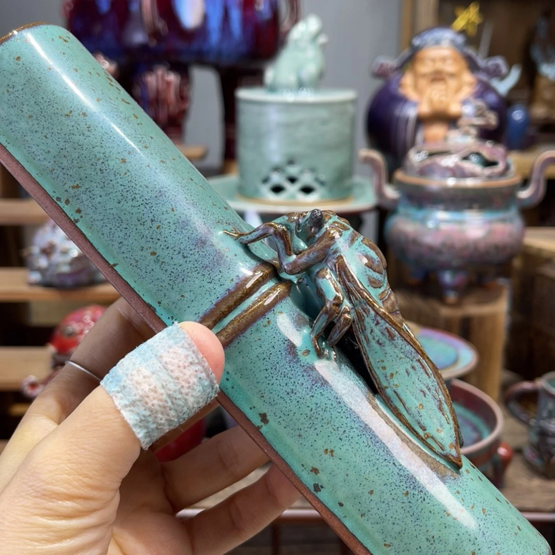 钧瓷美器钧瓷美物横**树