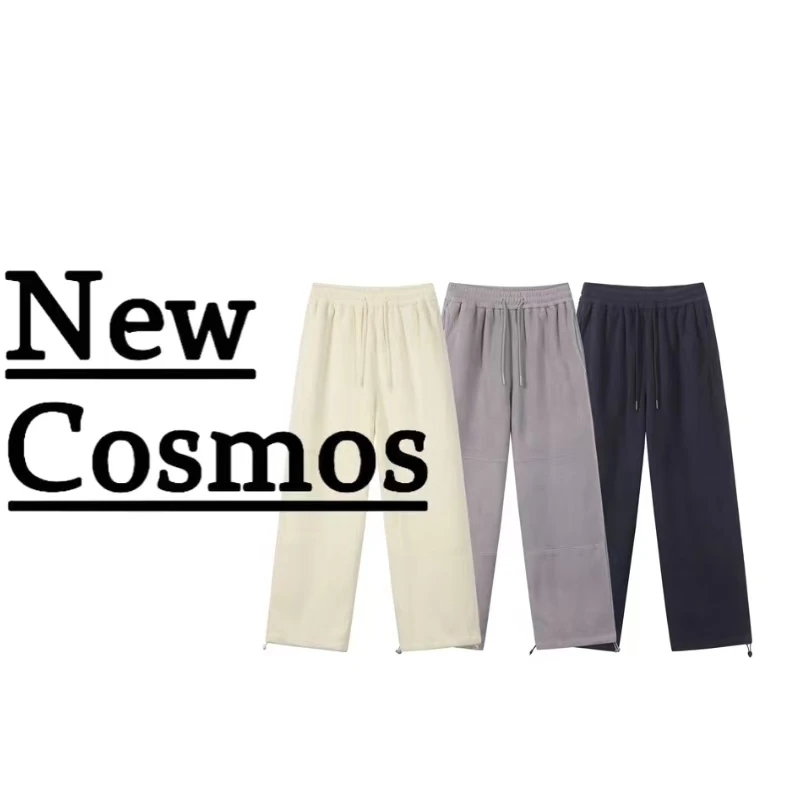 2025冬摇粒绒休闲裤宽松长裤子K506