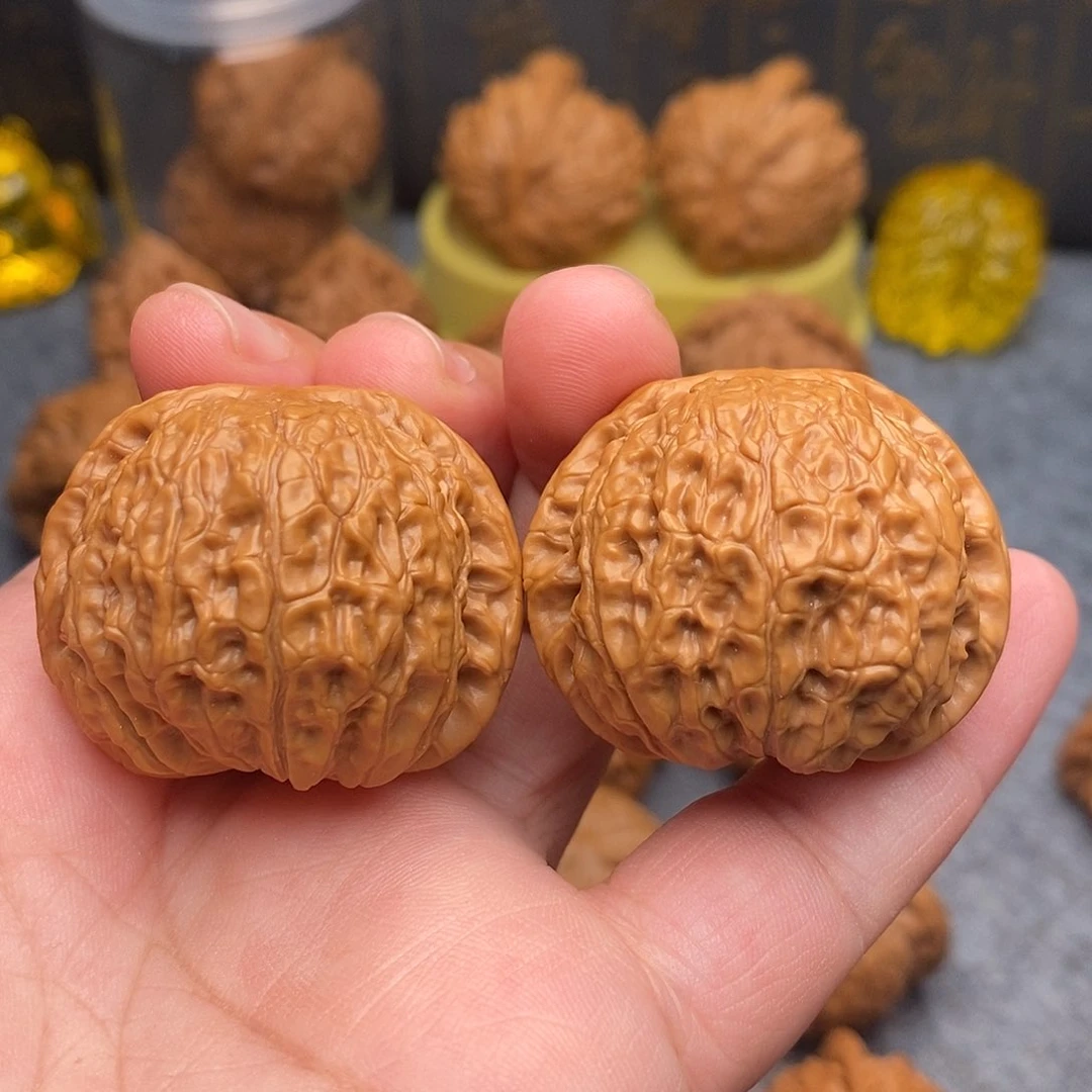 文玩核桃把件38精品毕业乾隆磨