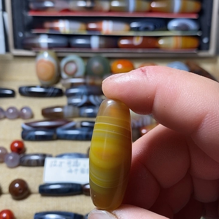 玛瑙/玉髓合金颈饰