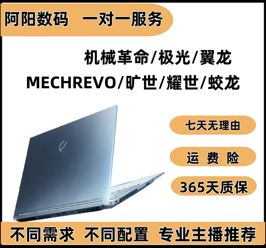 9新 MECHREVO/机械革命 极光X蛟龙系列高性能游戏本性价比游戏本