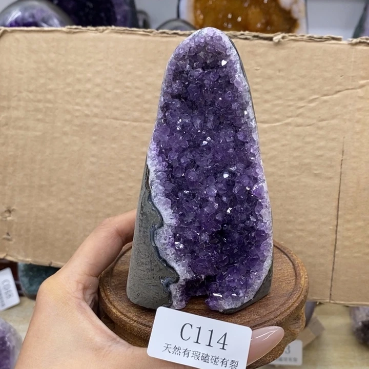 未镶嵌大型摆件（非配饰）紫晶