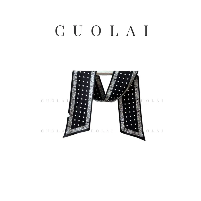 CUOLAI 阔莱SL9999经典波点长领巾