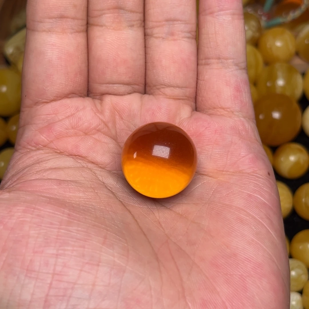 裸石琥珀未镶嵌金珀24
