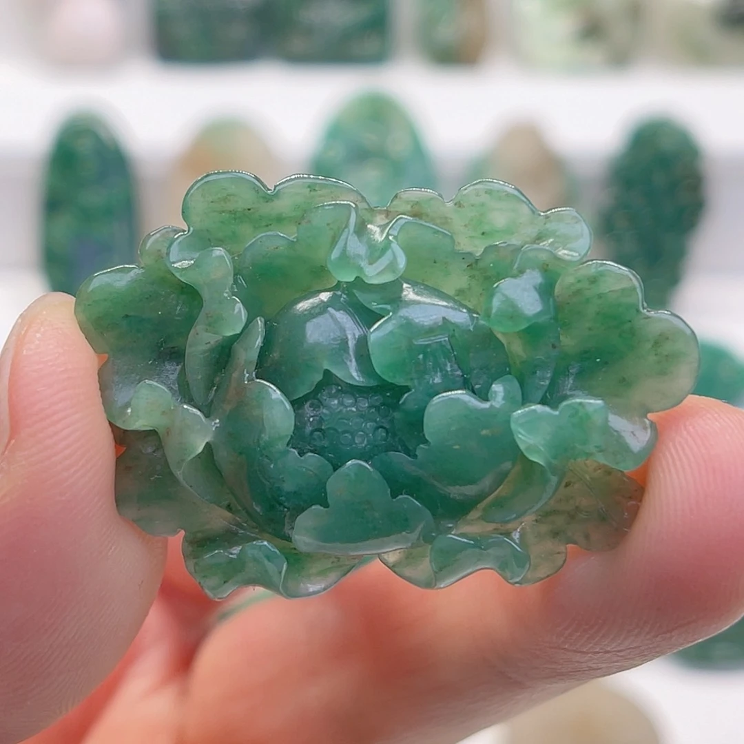 独山玉未镶嵌颈饰开**儿瑕疵特价处理品