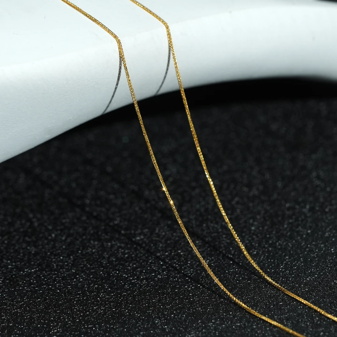 【18K金肖邦链】福公子藏品-18K金链子-多样性一件发-B4-B18