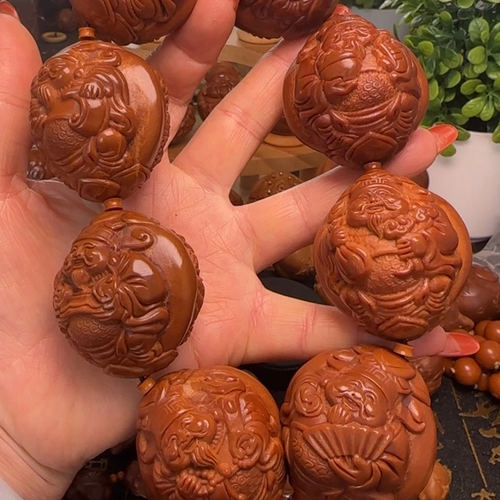 手串/手链橄榄核龙财4.1手持