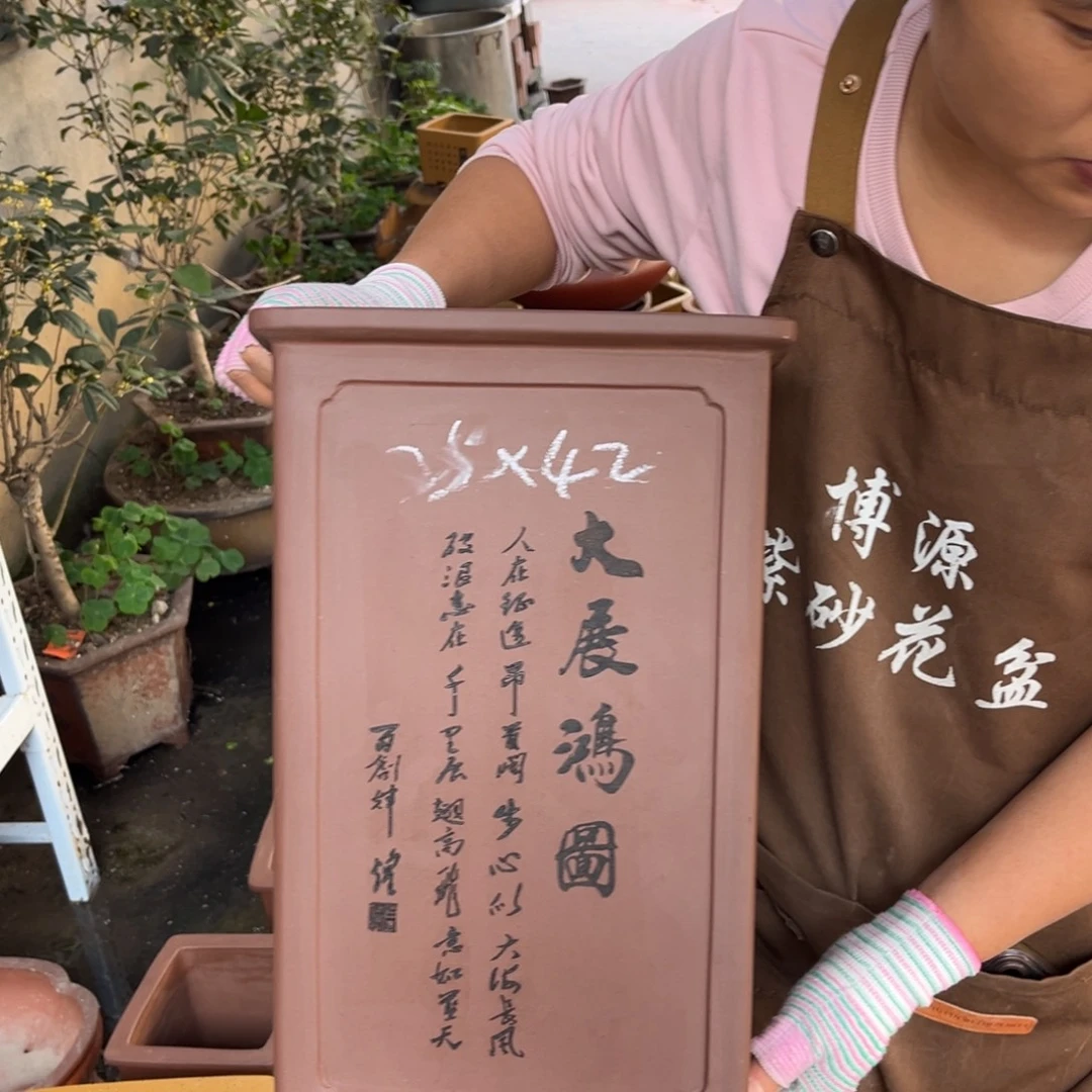 紫砂花盆盆景艺术