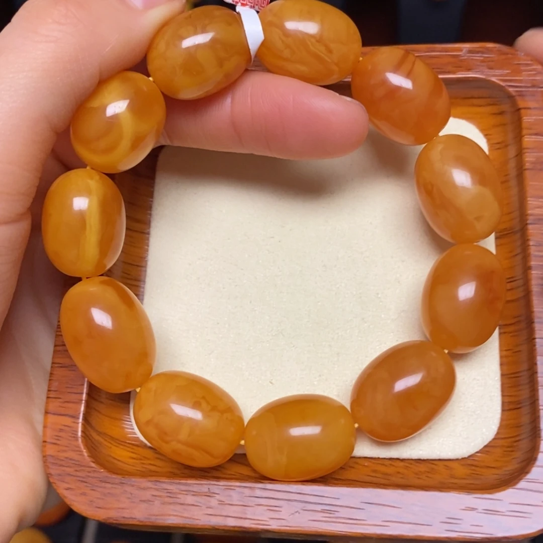 【闪购商品】蜜蜡手链未镶嵌手串