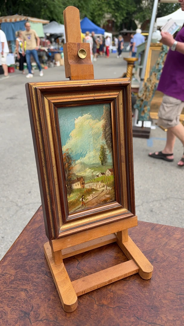 精美实木相框小油画 风景画 编号 lulu_lulina1101