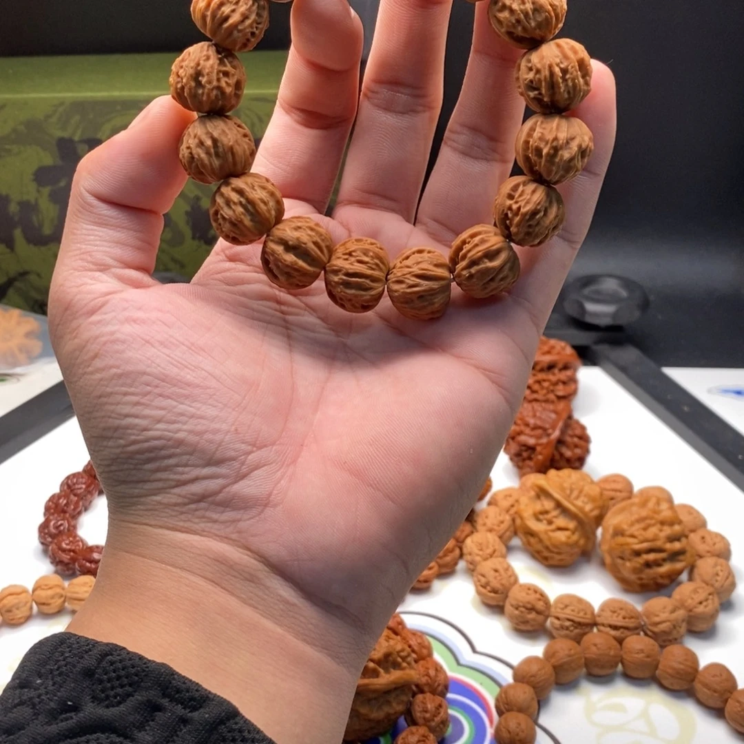 文玩核桃把件19矮桩京八棱