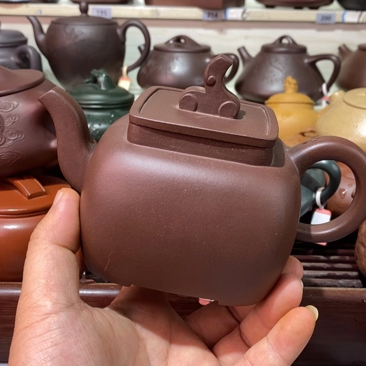 太***坑茶壶紫砂精工制作