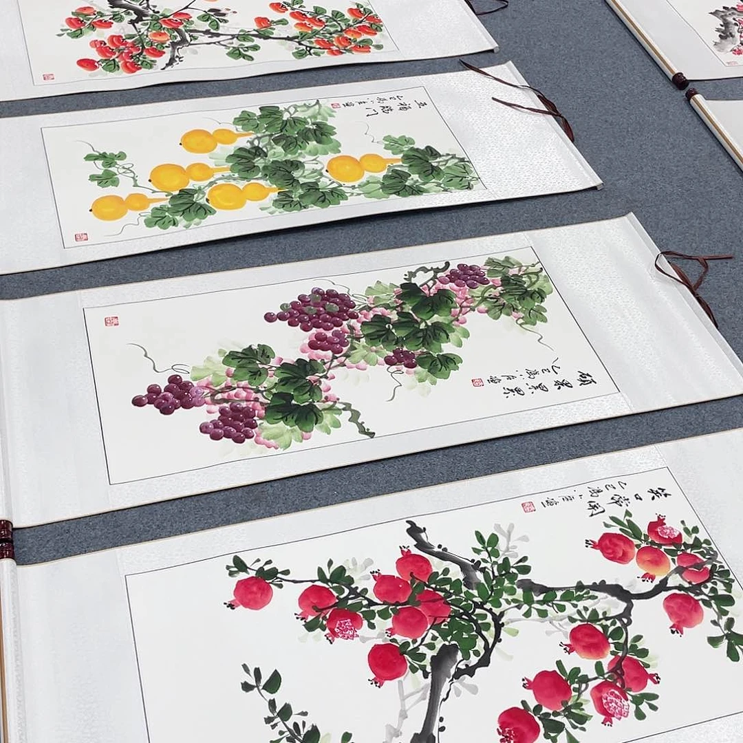 国画手绘画绘画作品