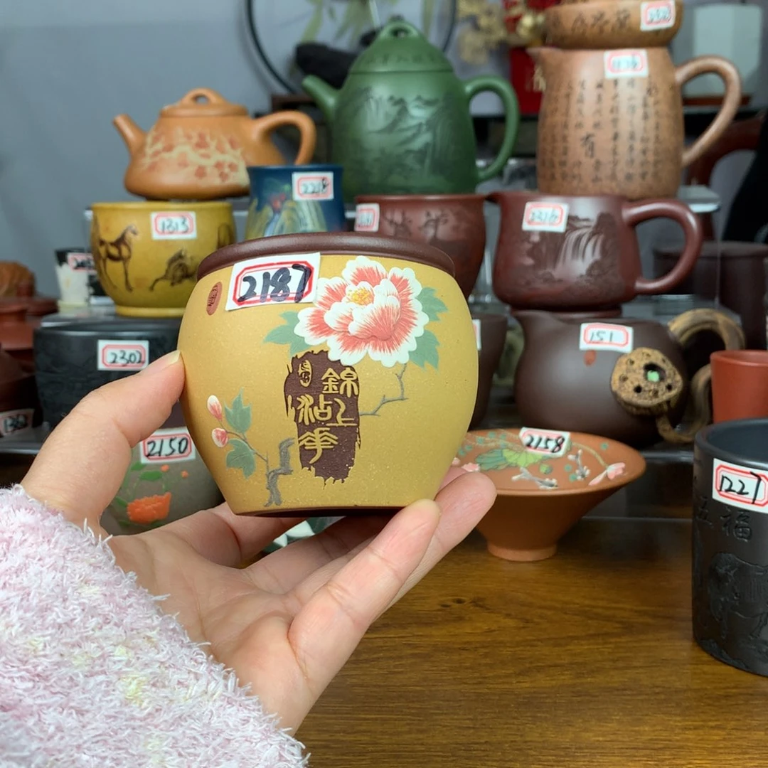 紫砂茶杯宜兴紫砂茶具