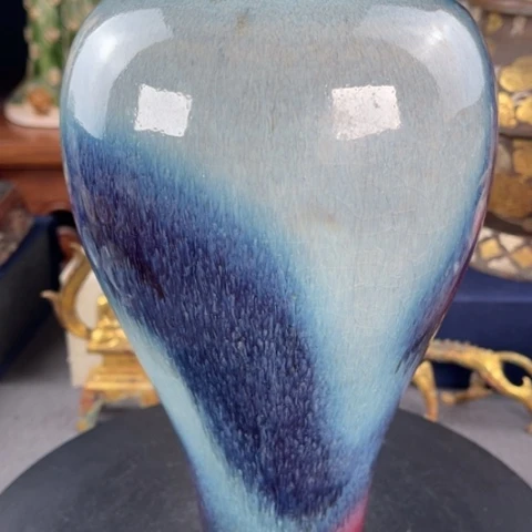 摆件夏**雪陶瓷瓷瓶瓷瓶