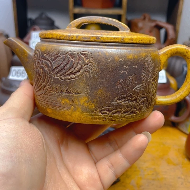 茶壶紫砂紫砂壶微瑕230cc