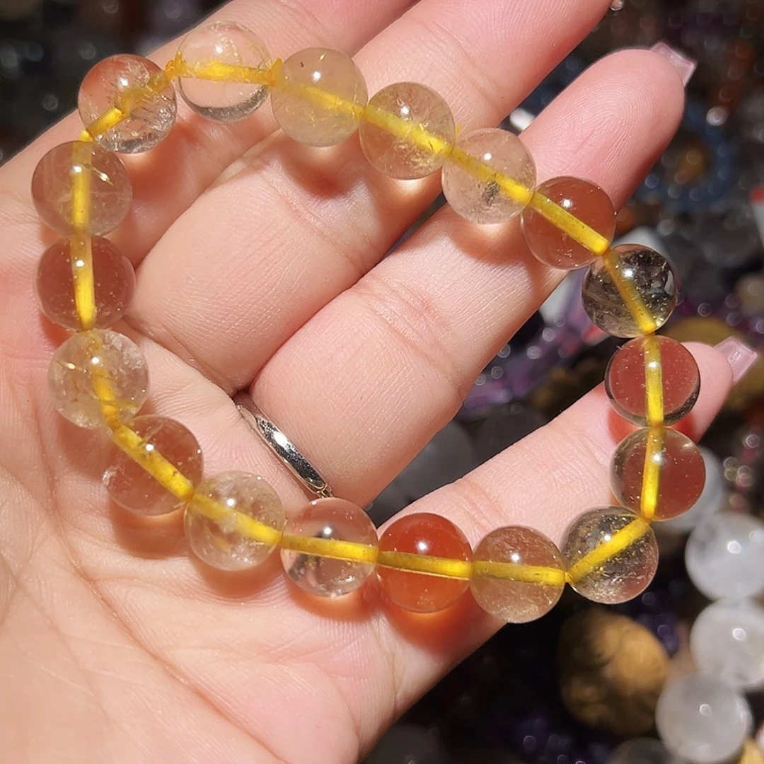 水晶手链未镶嵌发晶10毫米