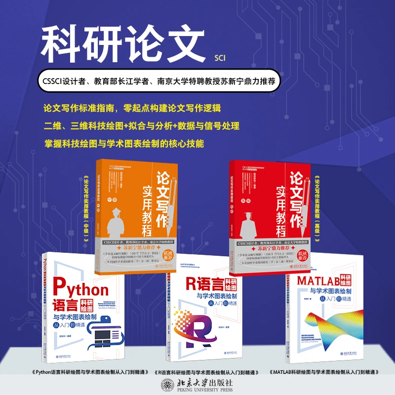 【自选】论文写作（中级）&（高级）&（R语言·MATLAB·Python）科研绘图