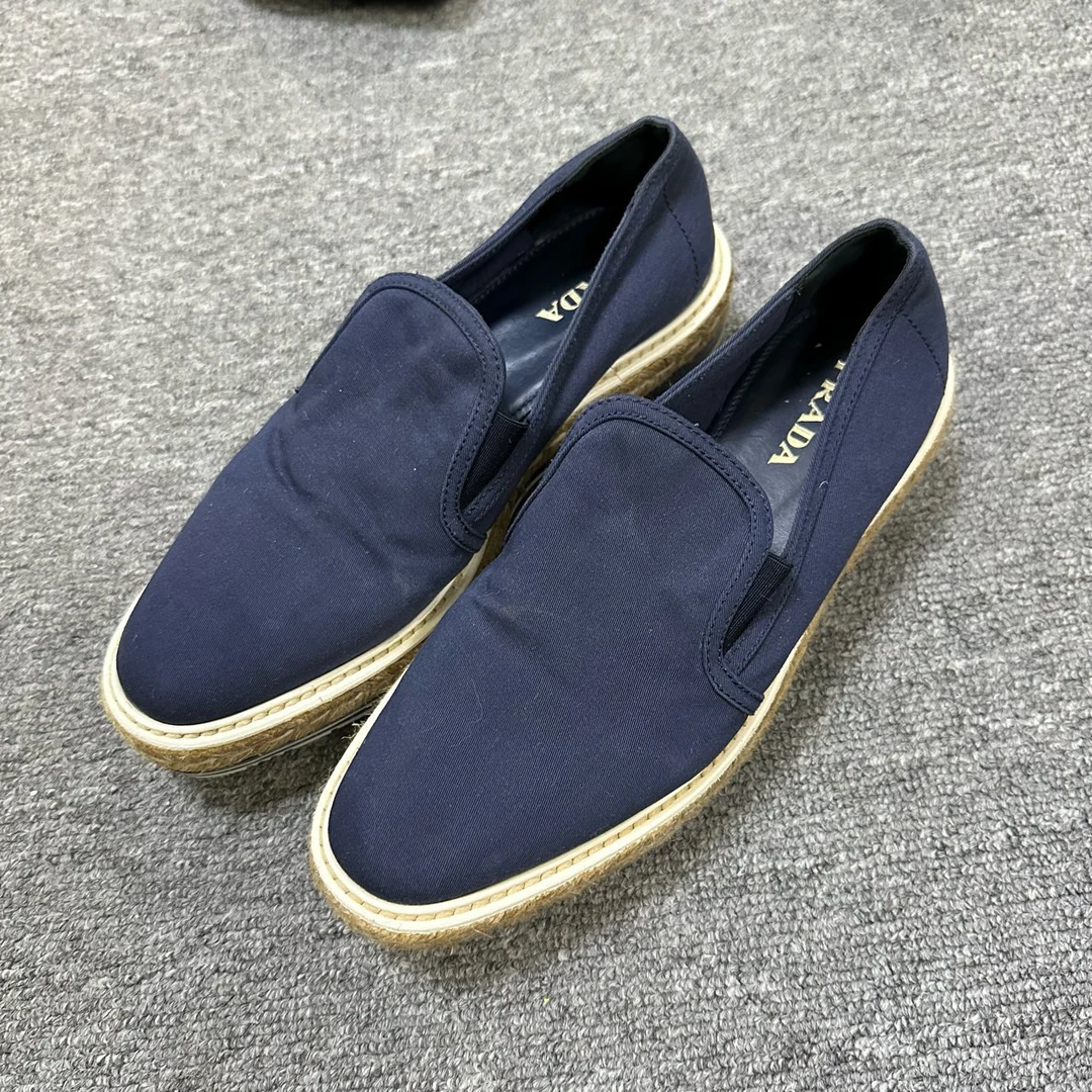 95新 Prada/普拉达 厚底乐福鞋 38码/8984