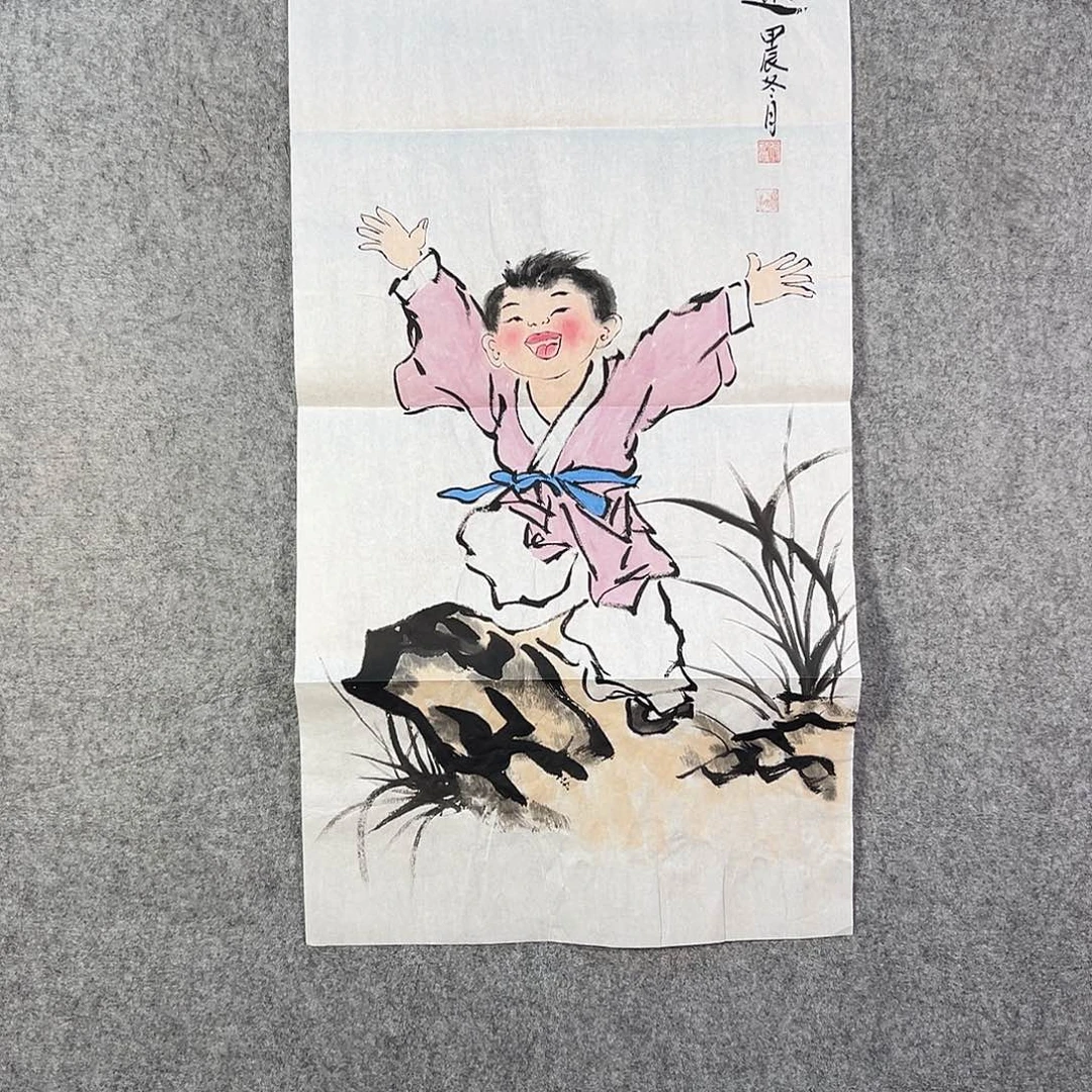 国画181 花鸟和蝴蝶等多种植物组成