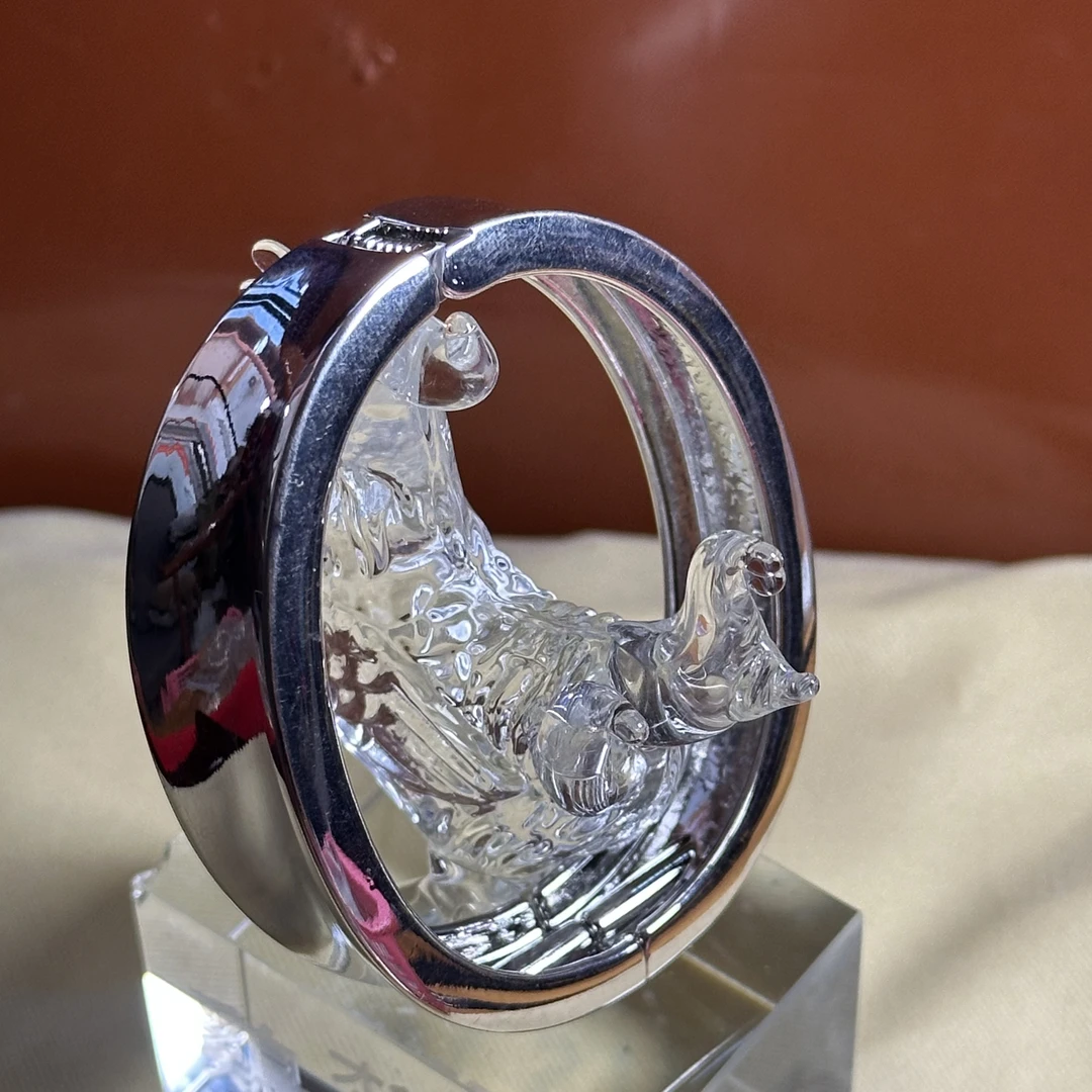 220-宽版卡扣手镯（带礼盒多样性发一件）