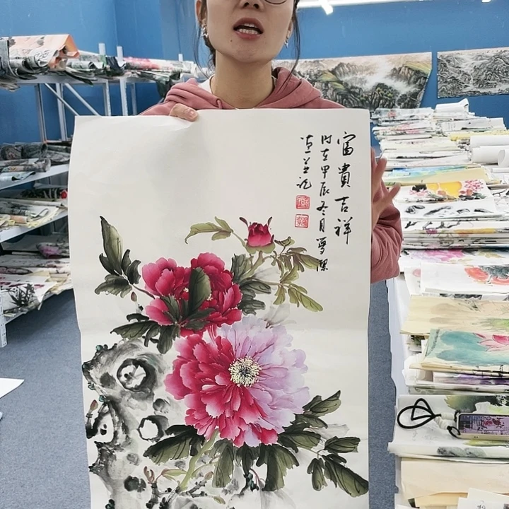 国画纯手绘国画作品鉴赏