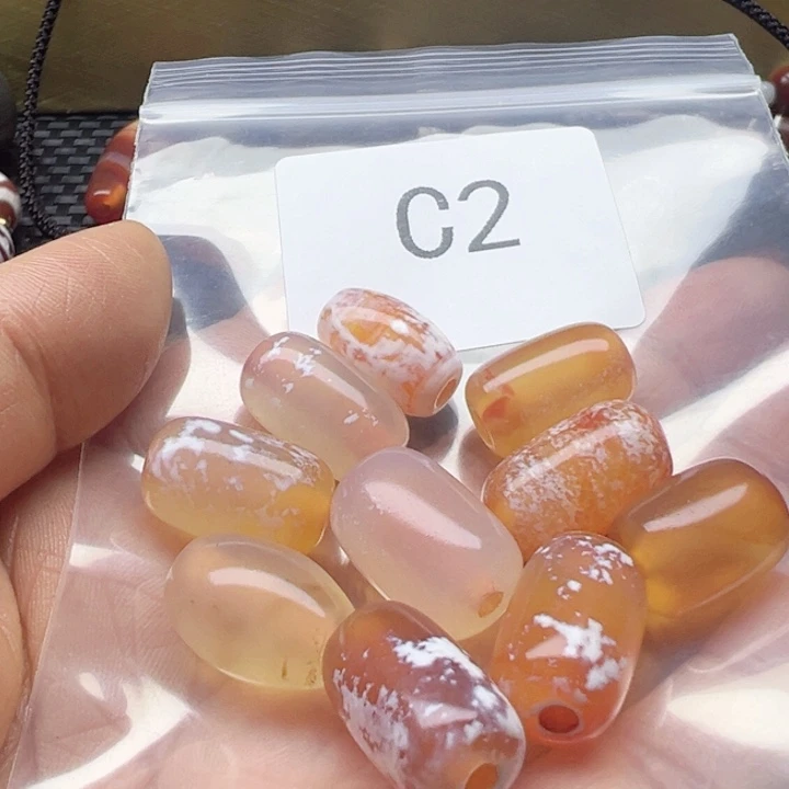 迪***玛瑙/玉髓未镶嵌手链