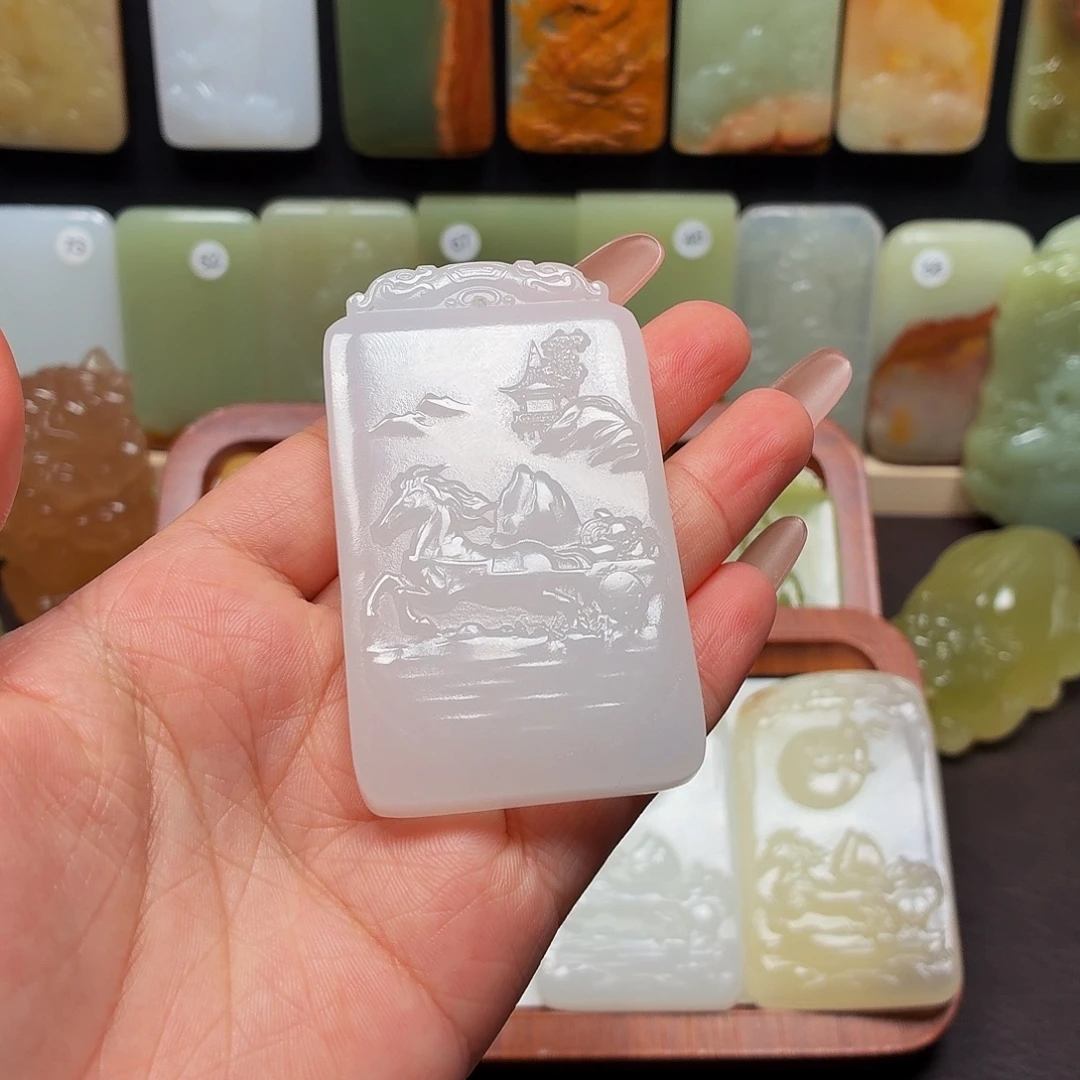 王***。新疆昆仑山料 马牌