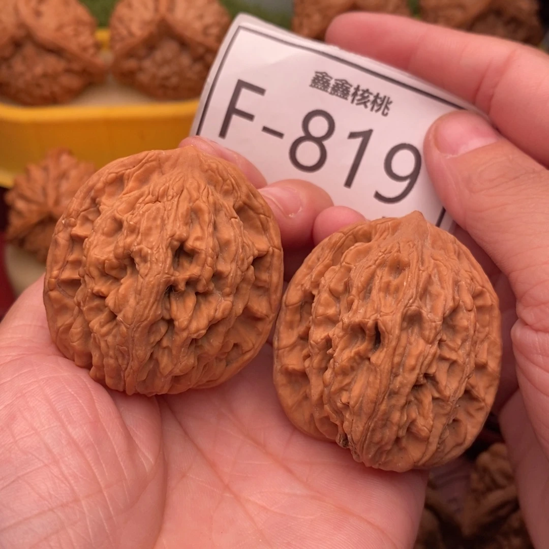 文玩核桃把件虎头41