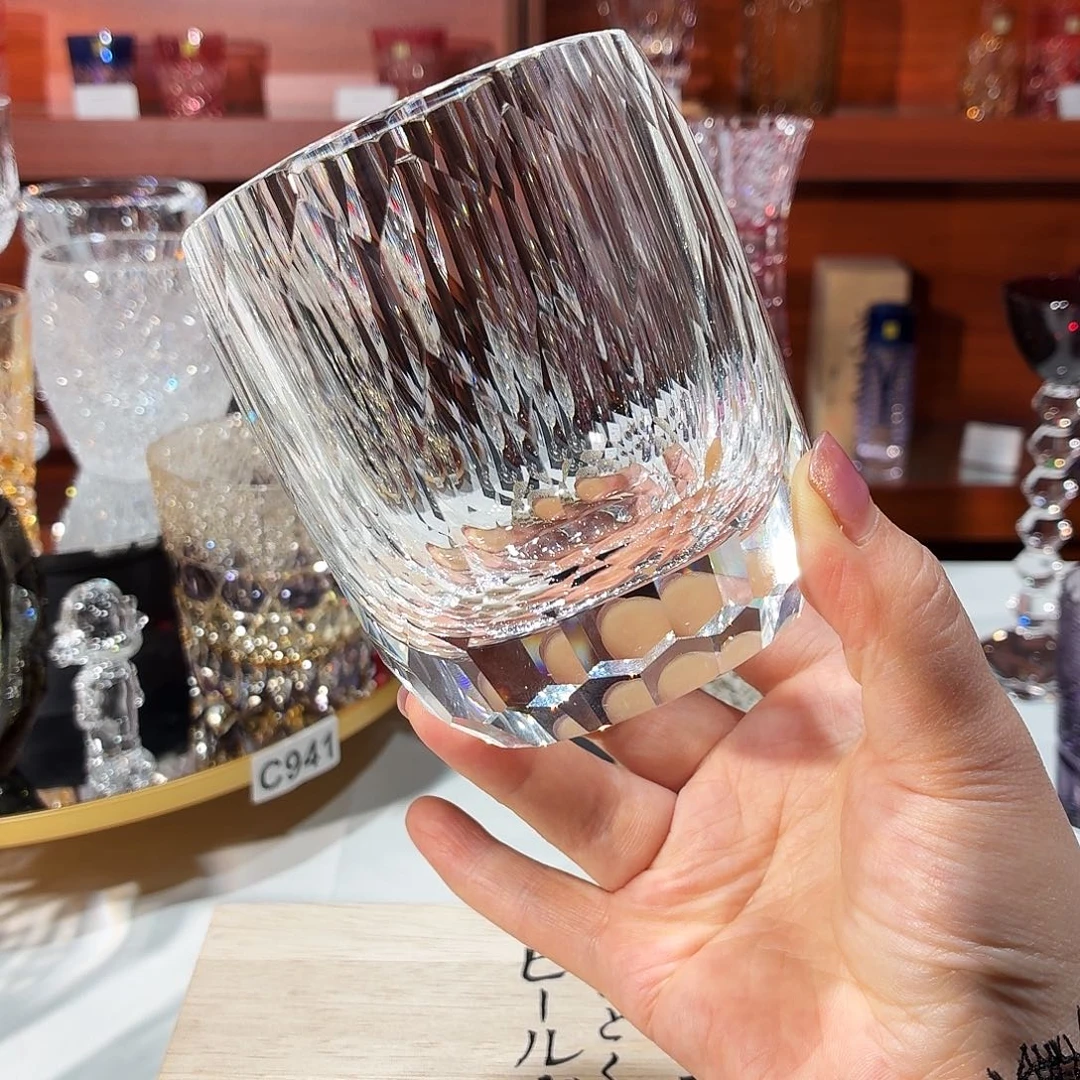 手工艺品琉璃K9钻杯