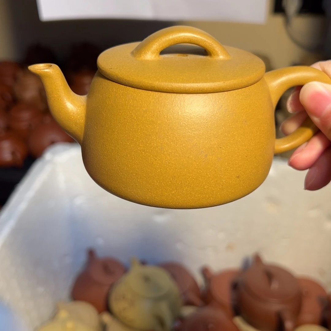 紫砂茶壶宜兴紫砂壶黄金段150