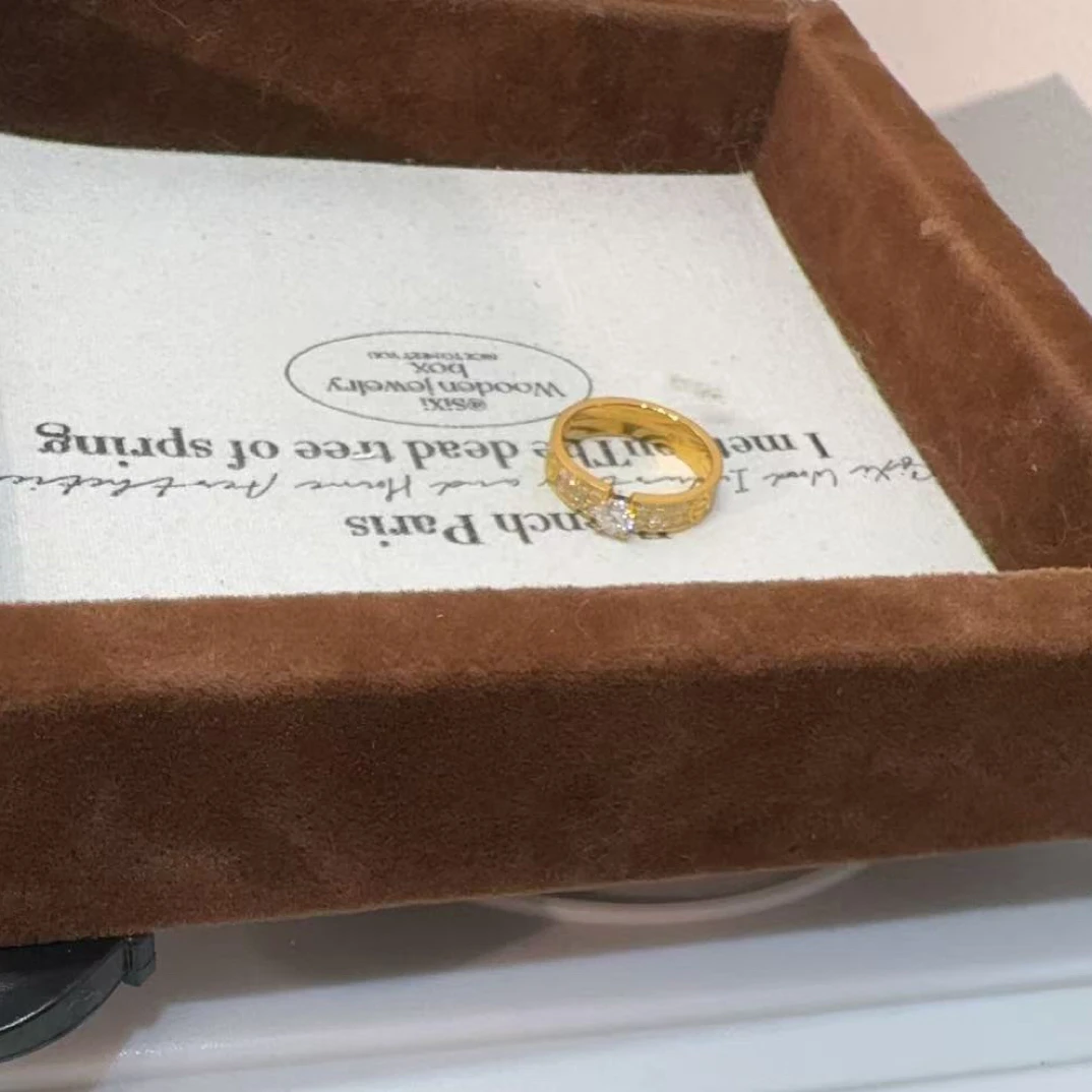 足金精品工艺戒指
