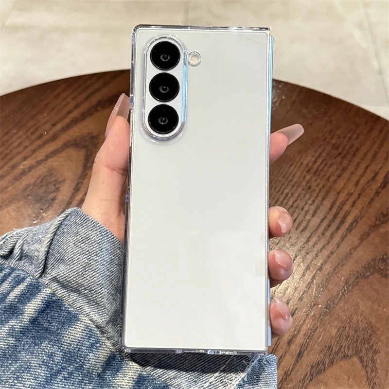 适用于三星Galaxyzfold7手机壳新款折叠屏zfold6高级感透明保护套