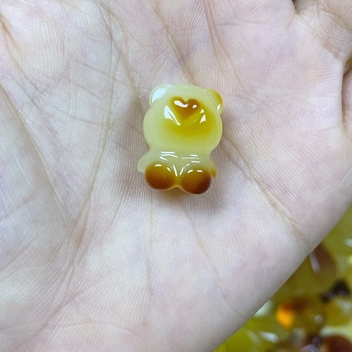 吊坠橄榄核小熊58