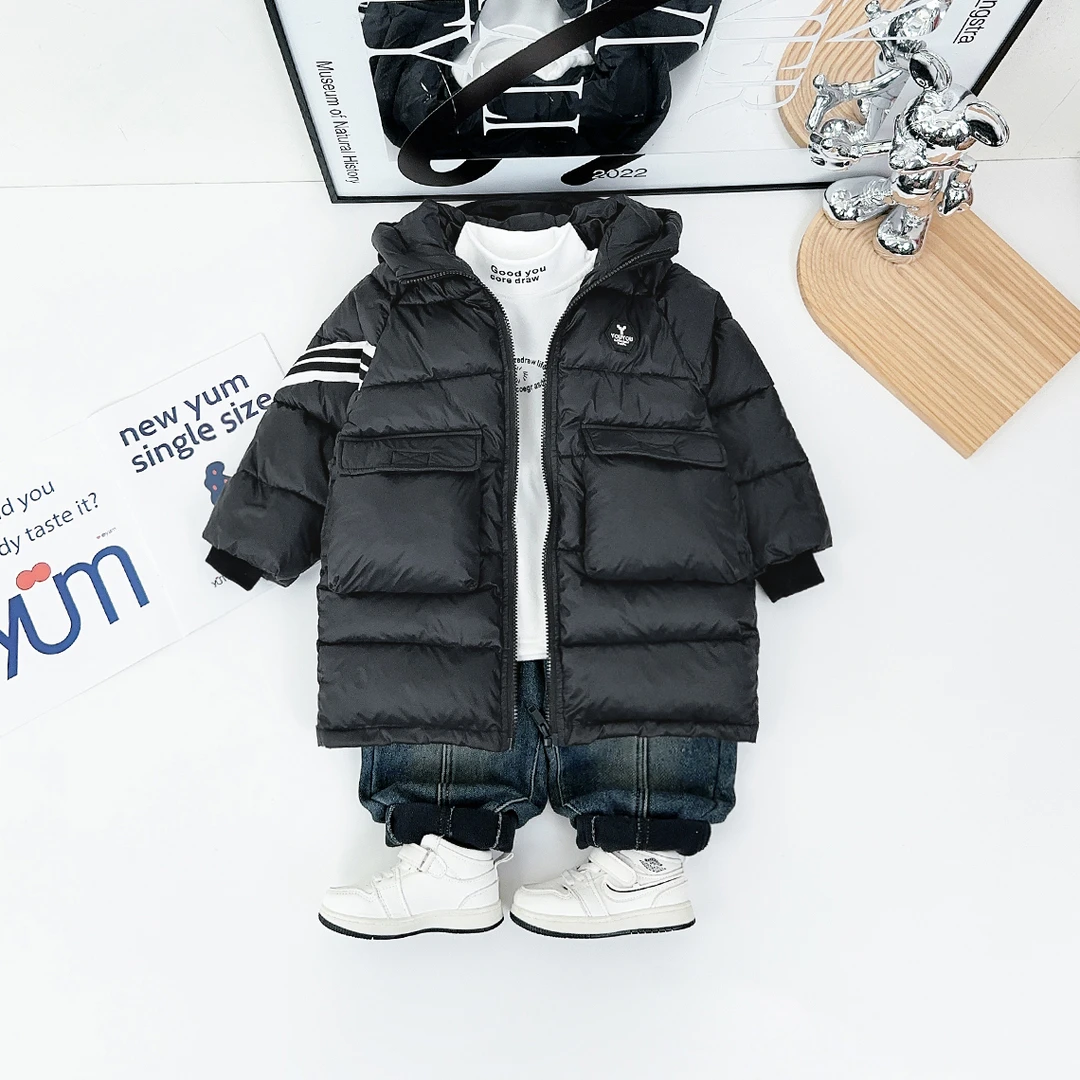 儿童棉服男童冬加厚棉衣2024新款冬装 D-BQ241189D 悠悠童话童装