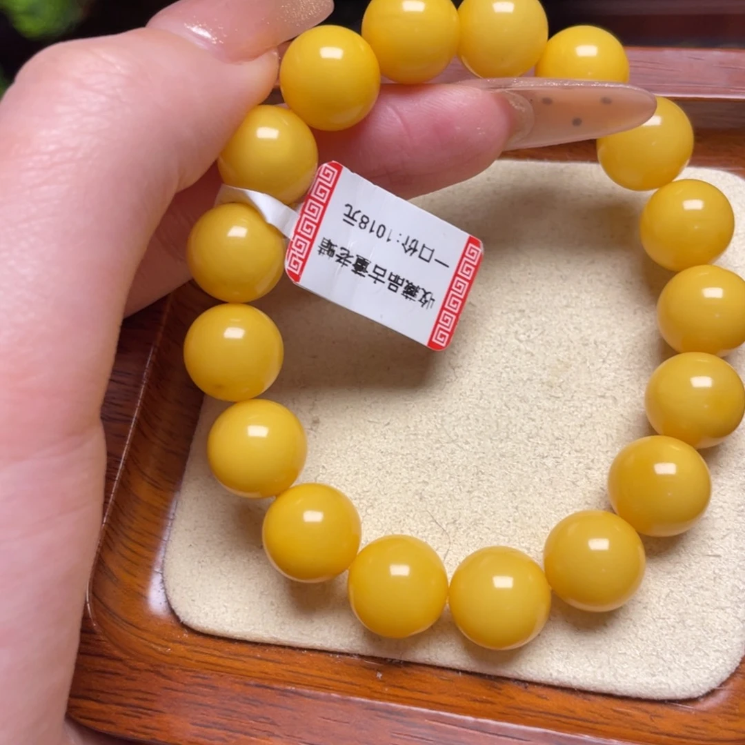 蜜蜡手链未镶嵌手串