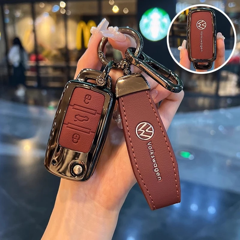 大众升级速腾途观l朗逸帕萨特宝来高尔夫7探岳途腾车钥匙保护壳